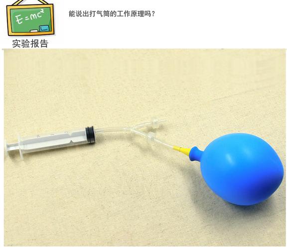 自制打氣筒 一場動手又動腦的科學實驗玩具之旅